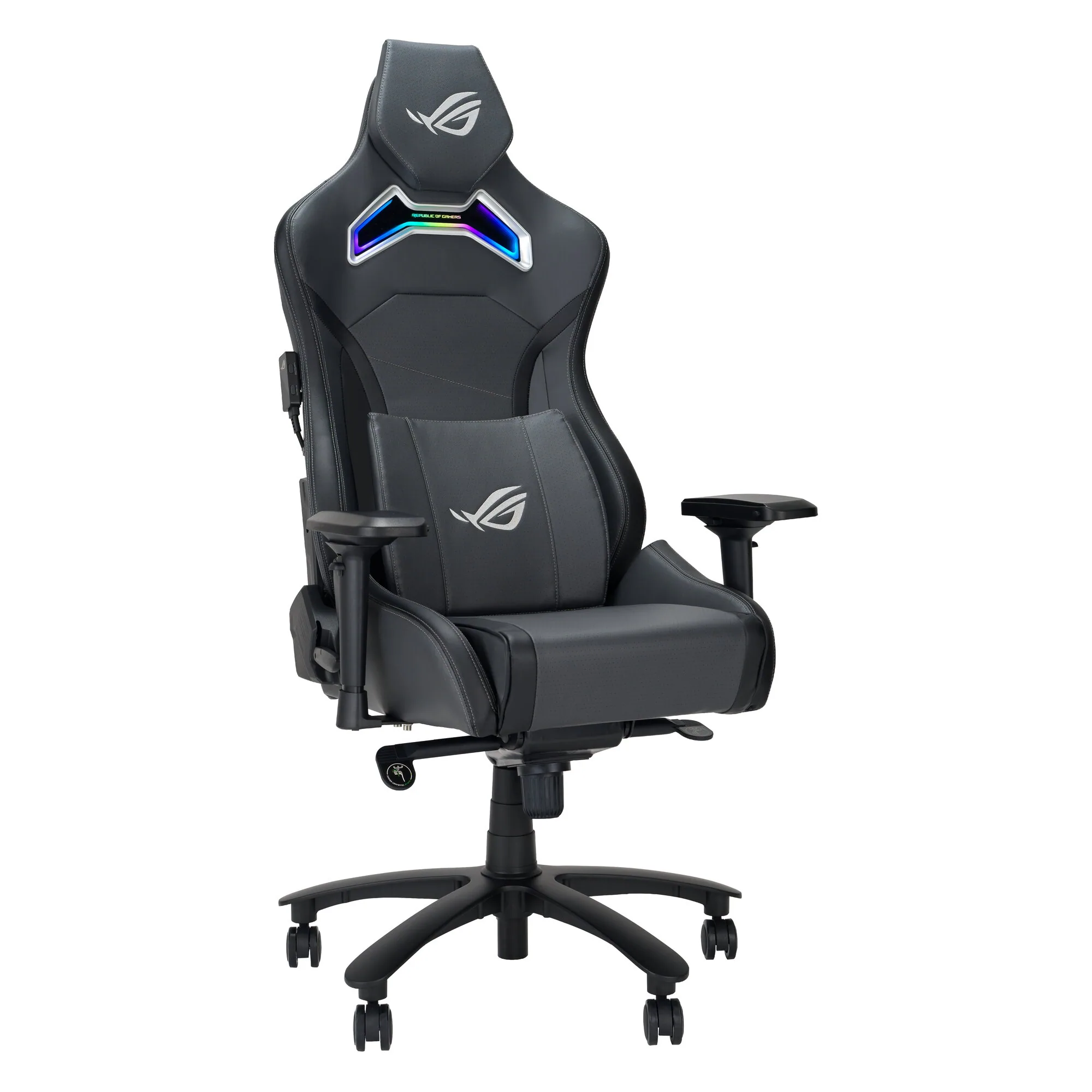 ASUS ROG Chariot X Universal-Gamingstuhl Gepolsterter, ausgestopfter Sitz Grau – Bild 2
