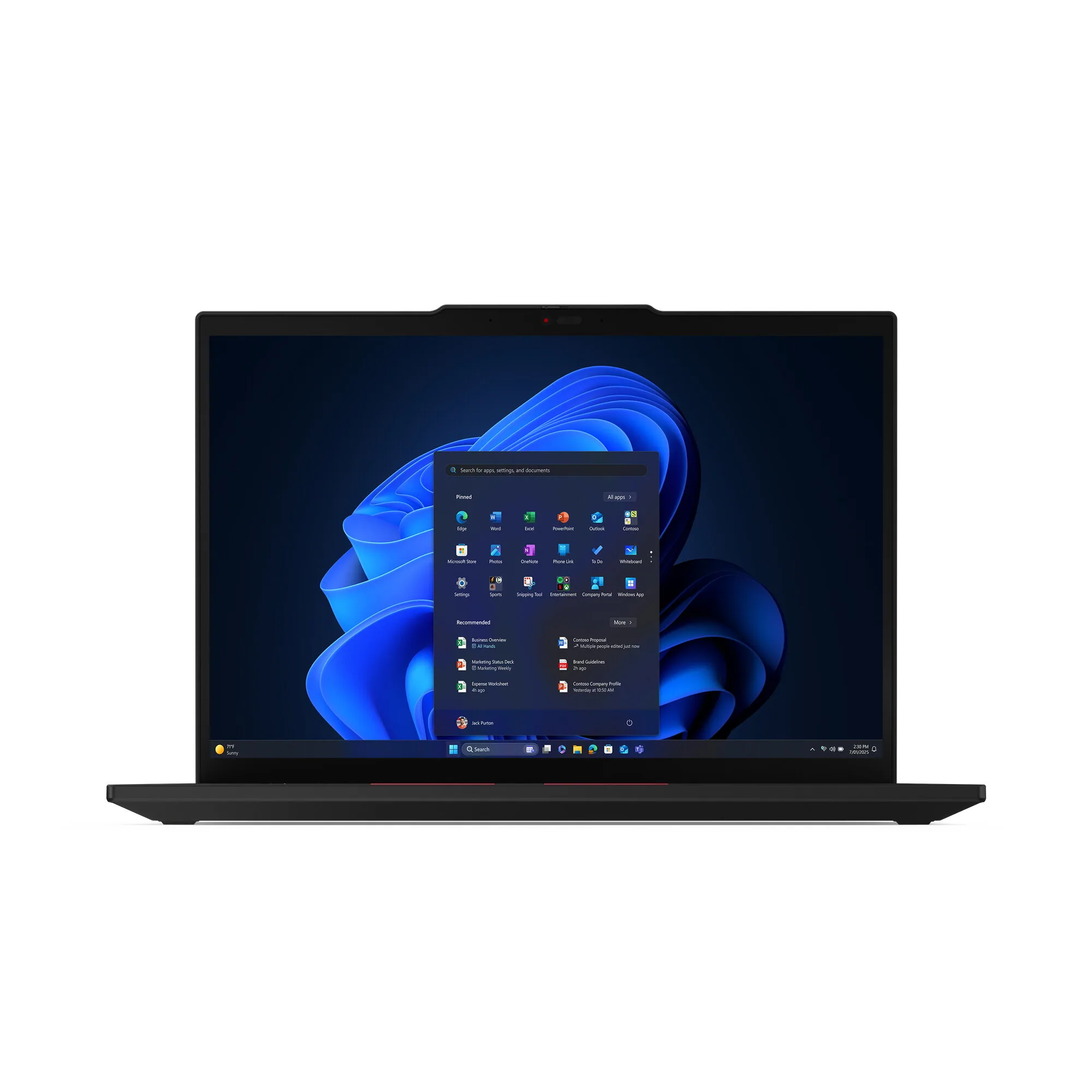 Lenovo ThinkPad T14 Gen 6 (Intel) Copilot+ PC Laptop, Intel Core Ultra 5, 32 GB – Bild 2