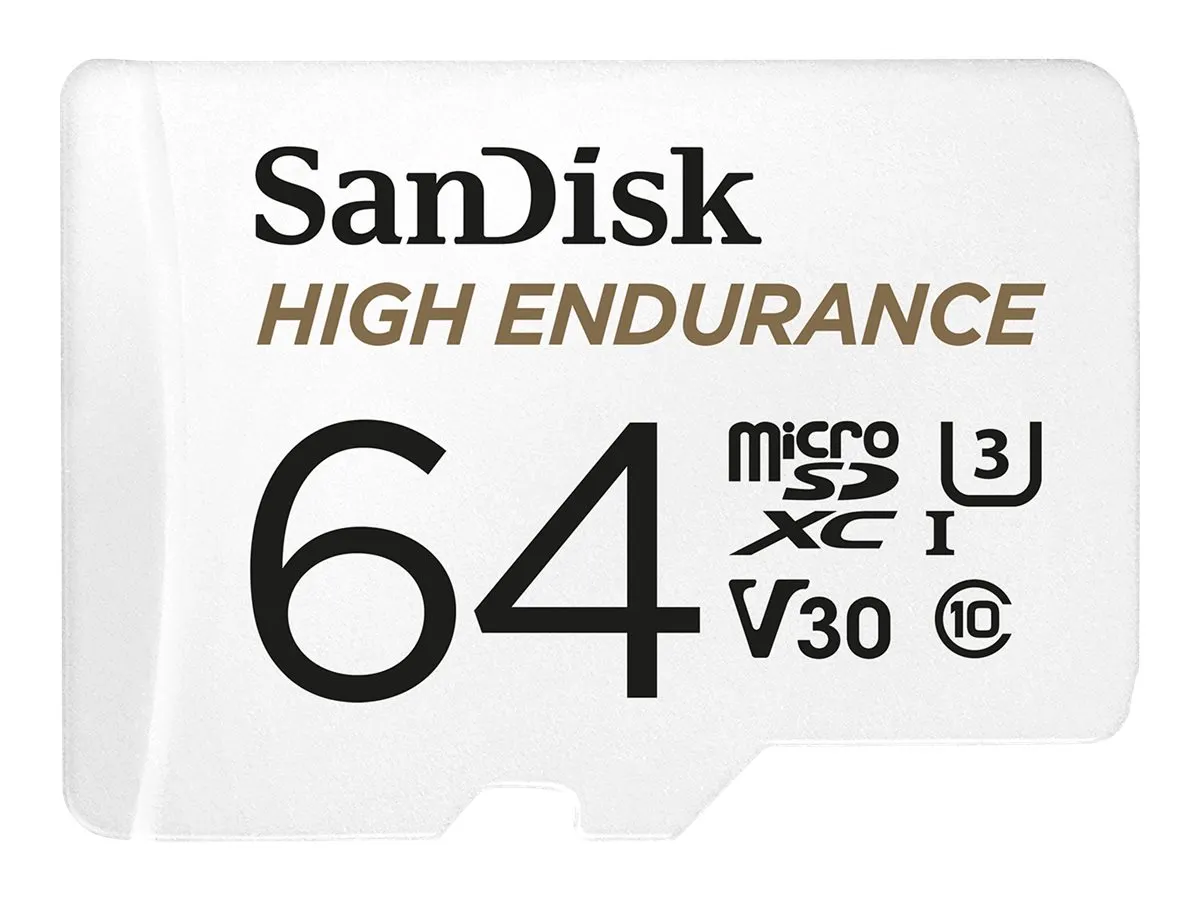 SD MicroSD Card 64 GB SanDisk High Endurance SDXC