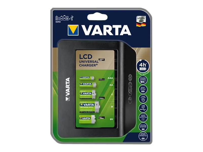 Varta Ladegerät LCD Universal Charger+