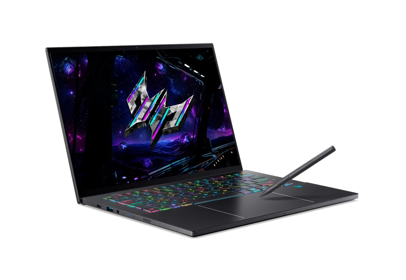 Acer Predator Triton 14 PT14-52T-95GU Intel Core Ultra 9 288V Laptop 36,8 cm (14.5") Touchscreen 2.8K 32 GB LPDDR5x-SDRAM 2 TB SSD NVIDIA GeForce RTX 5070 Laptop-GPU Wi-Fi 7 (802.11be) Windows 11 Home Schwarz – Bild 3