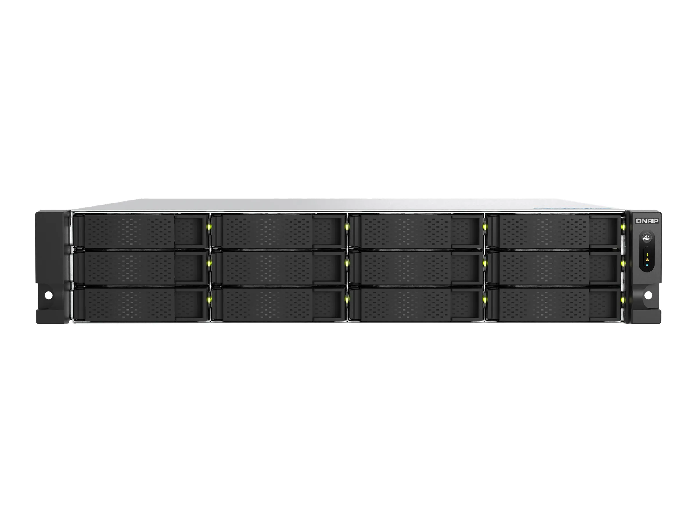 QNAP TS-H1277AXU-RP NAS Rack (2U) AMD Ryzen™ 5 16 GB DDR5 0 TB QuTS hero Schwarz