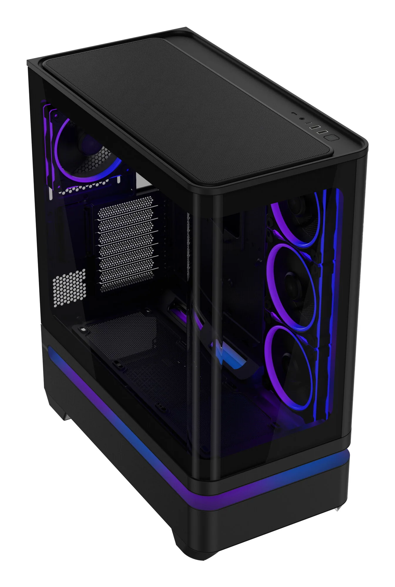 ASUS PRIME AP304 TG ARGB BLACK Schwarz – Bild 3