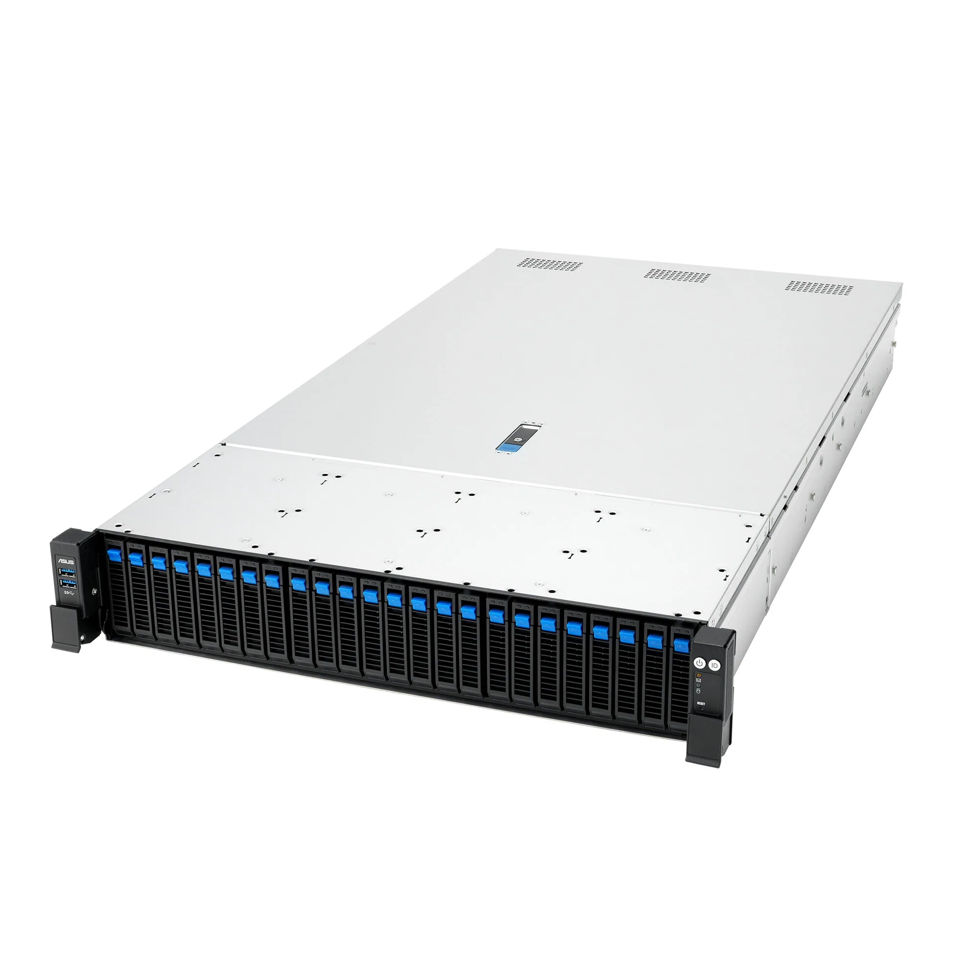 ASUS RS720A-E13-RS24G Socket SP5 Rack (2U) Schwarz, Silber – Bild 1