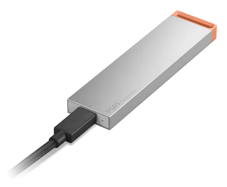 Lenovo 4XB1T88413 Externes Solid State Drive 2 TB USB Typ-C 3.2 Gen 2 (3.1 Gen 2) Grau – Bild 1