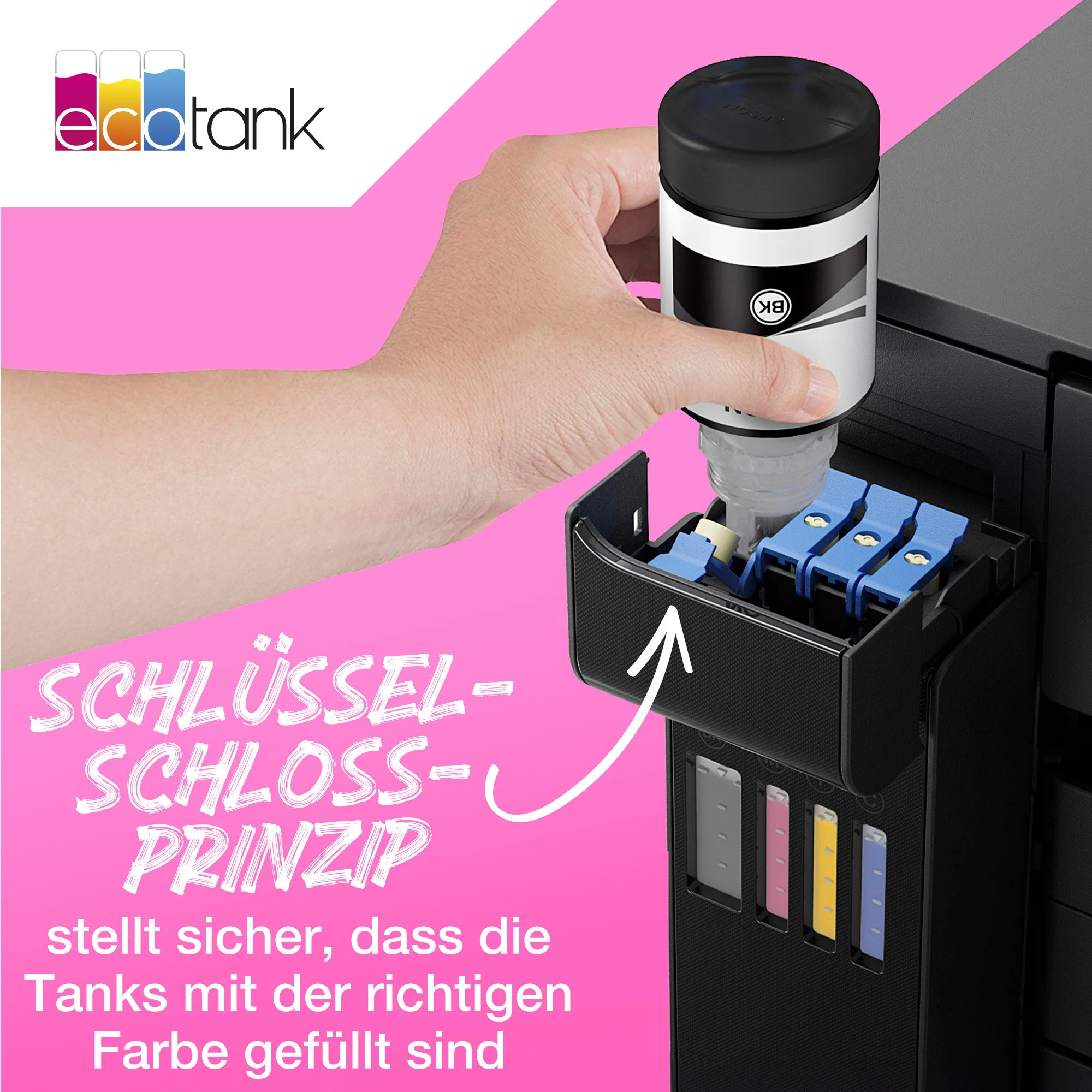 Epson 113 EcoTank Pigment Black ink bottle – Bild 5