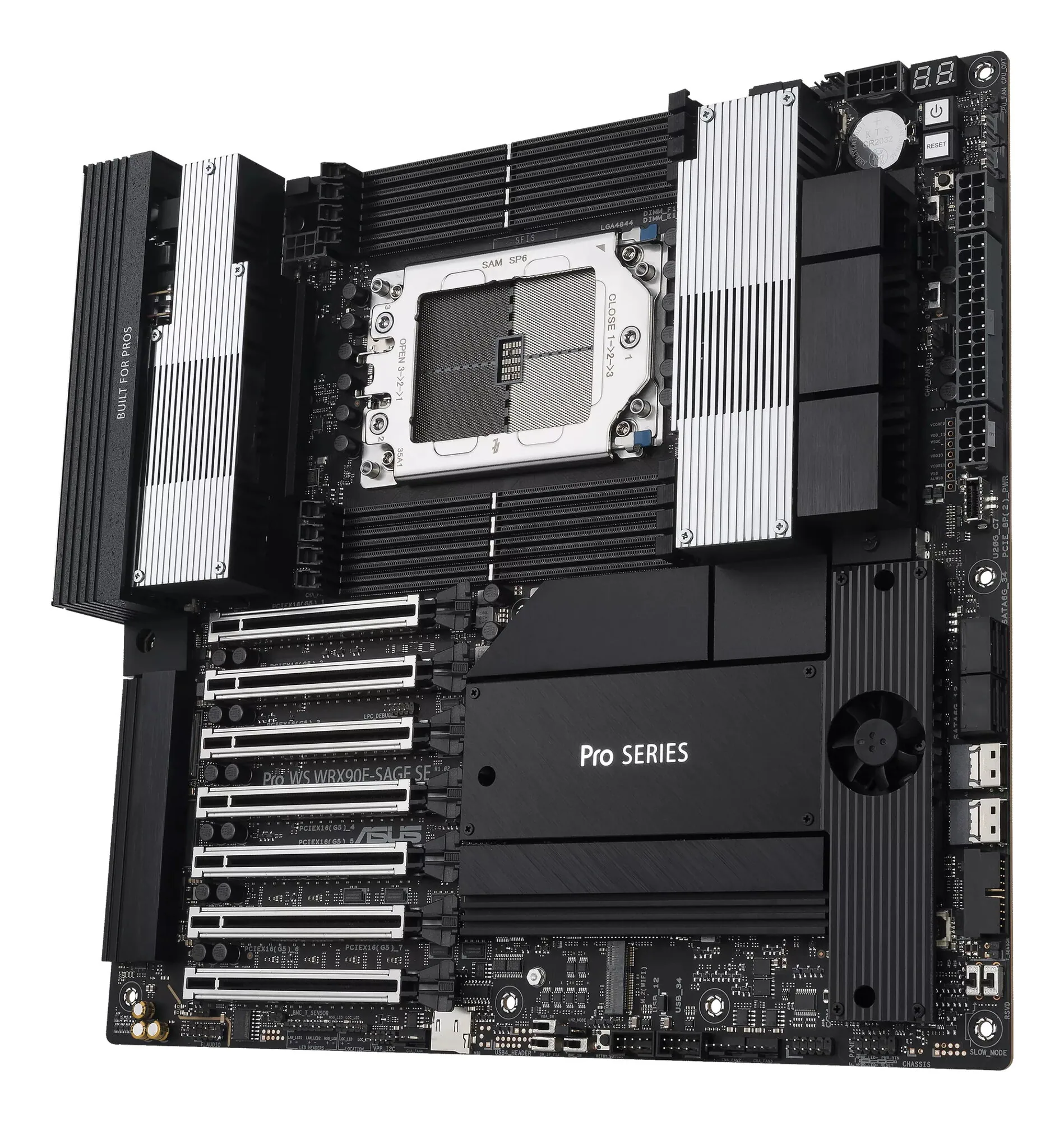 ASUS PRO WS WRX90E-SAGE SE AMD WRX90 Socket sTR5 EEB – Bild 5