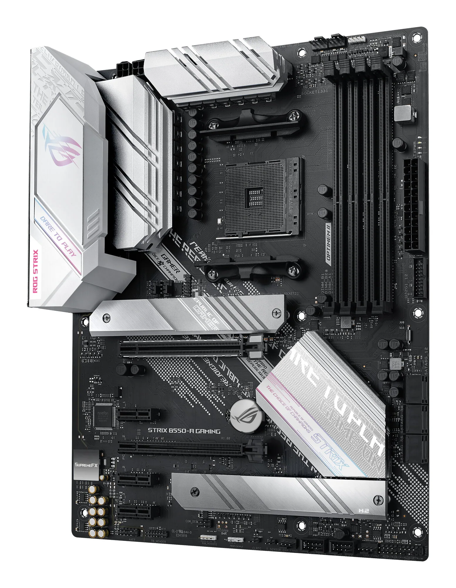 ASUS ROG STRIX B550-A GAMING AMD B550 Sockel AM4 ATX – Bild 3