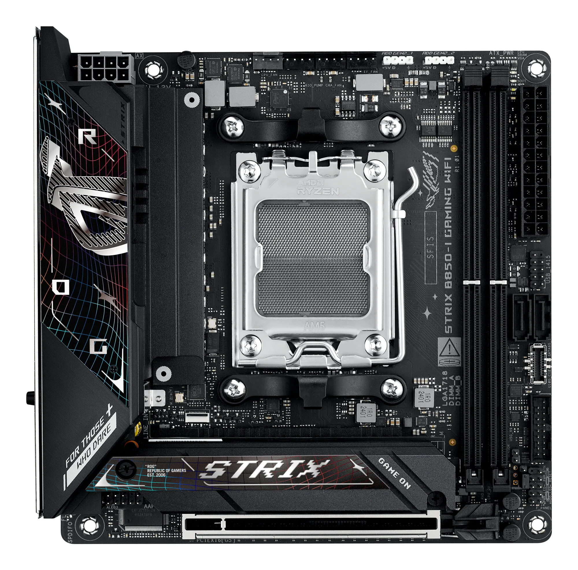 ASUS ROG STRIX B850-I GAMING WIFI AMD B850 Sockel AM5 mini ITX – Bild 3