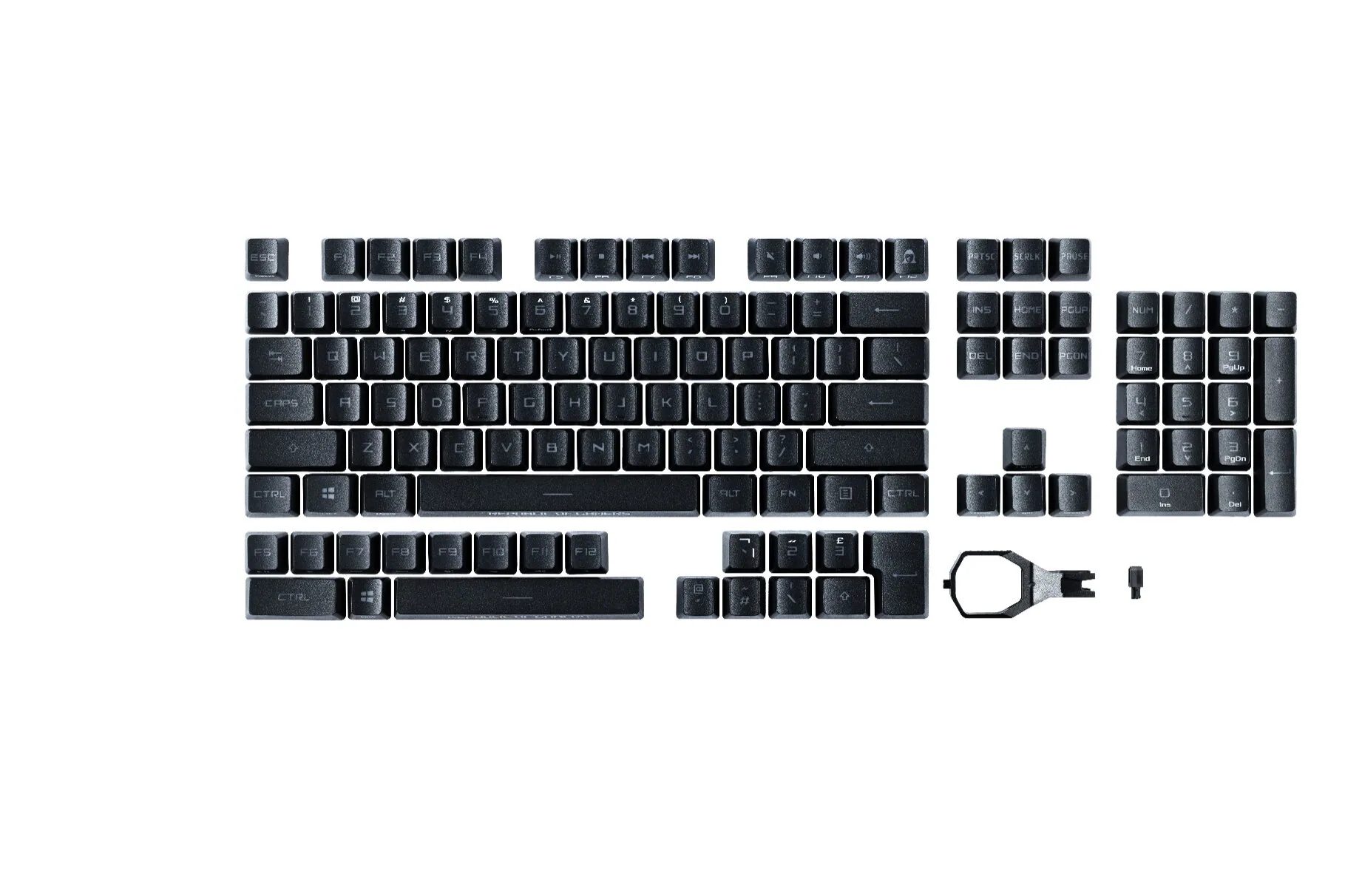 ASUS ROG RX PBT Keycap Set Tastaturkappe – Bild 1