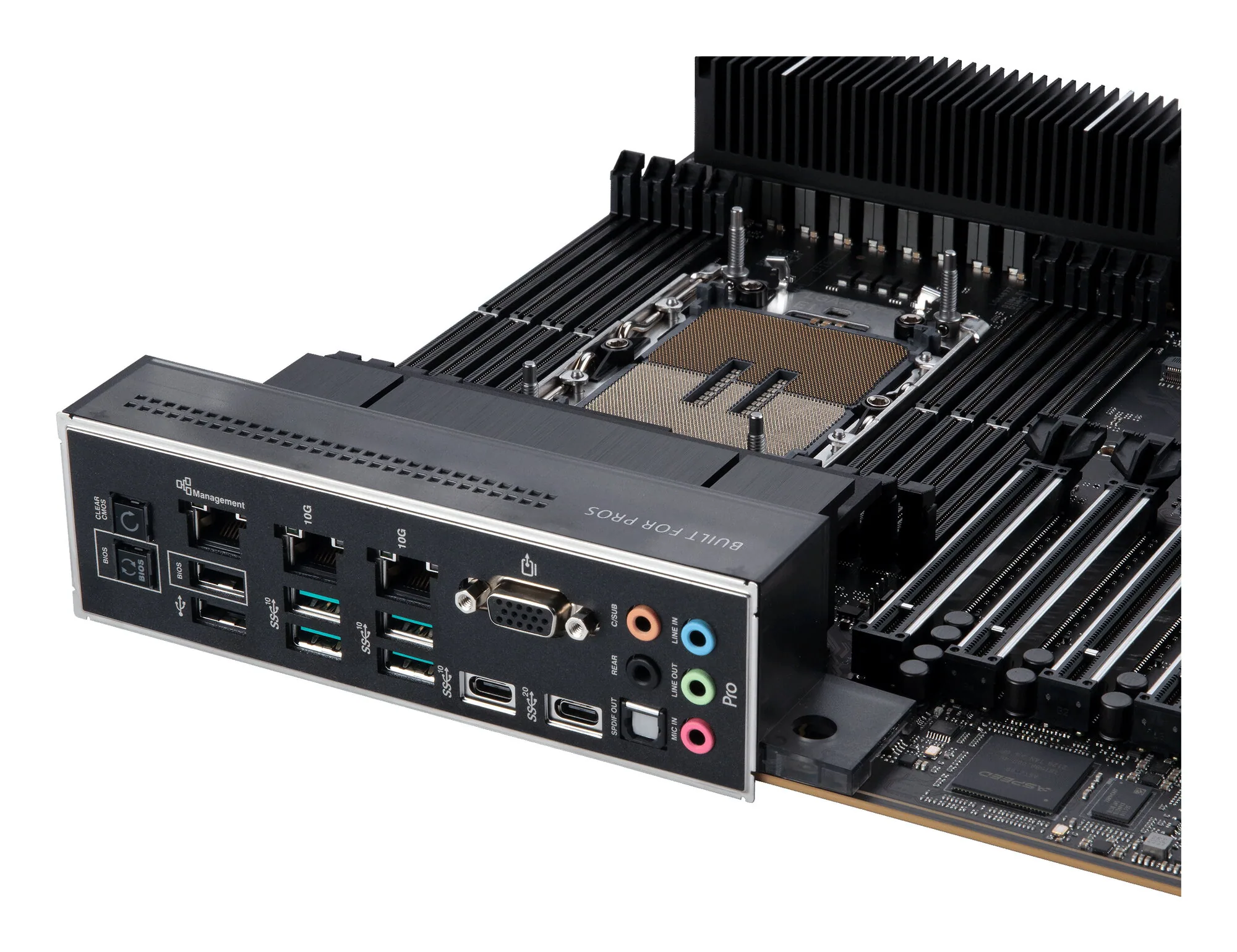 ASUS PRO WS W790E-SAGE SE Intel W790 LGA 4677 (Socket E) EEB – Bild 7