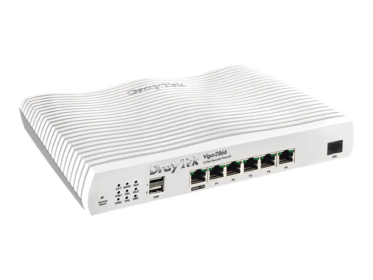 DrayTek Vigor 2866      VDSL2 Super V. ModemRouter m. G.Fast retail