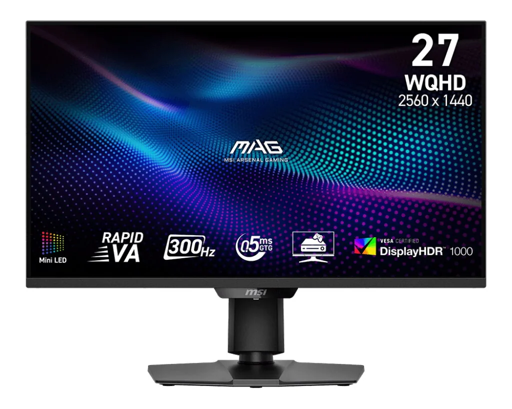 MSI MAG 274QPFDE X30MV Computerbildschirm 68,6 cm (27") 2560 x 1440 Pixel Wide Quad HD LCD Schwarz – Bild 1