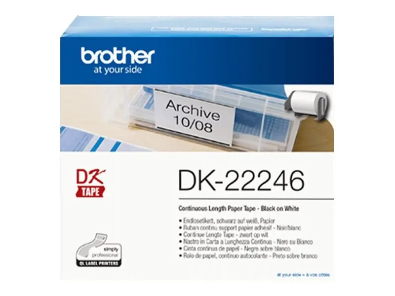 Endlosetiketten Brother QL1050/1060/1100 30,48*103 DK-22246