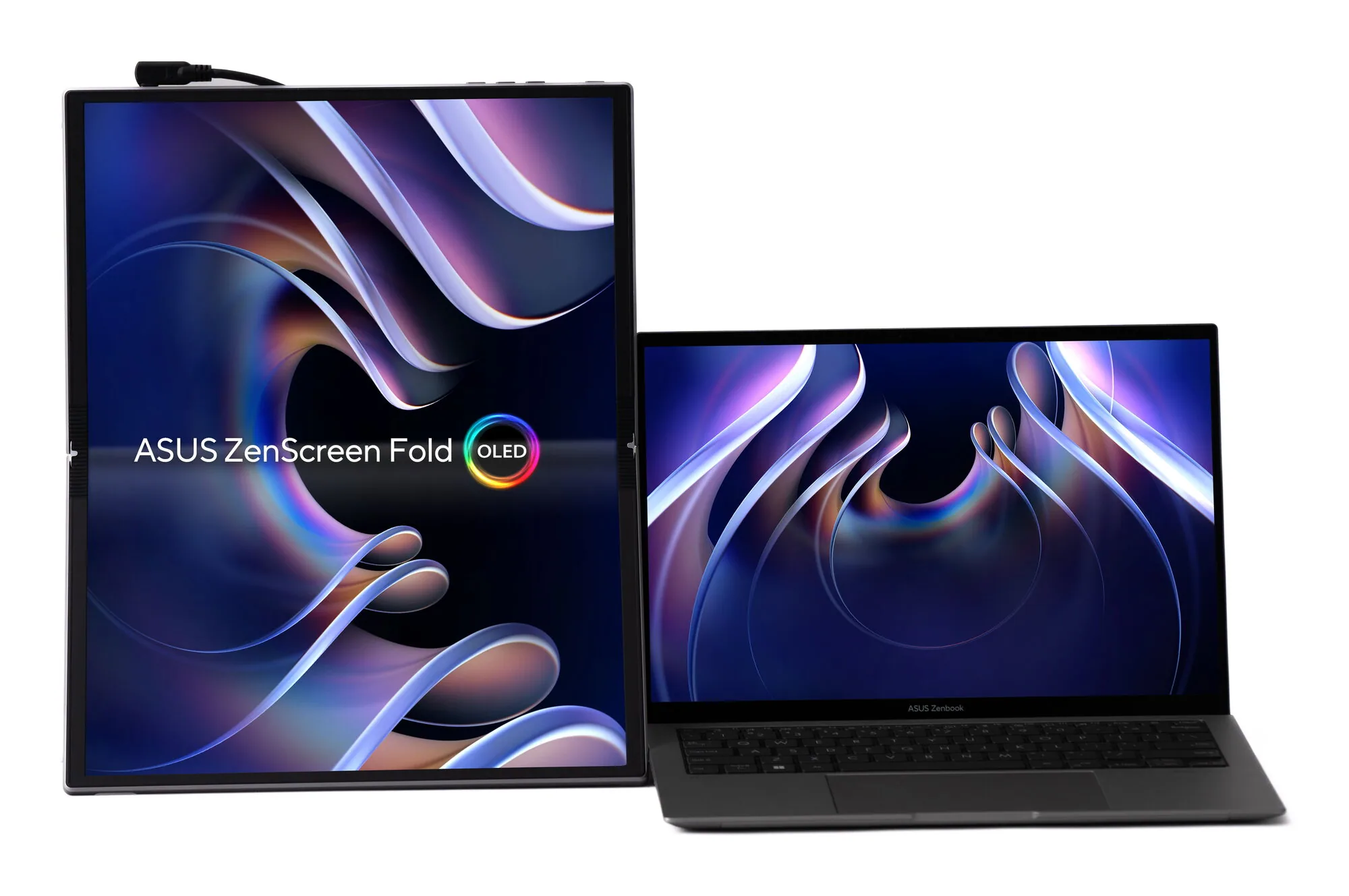 ASUS ZenScreen Fold OLED MQ17QH Computerbildschirm 43,9 cm (17.3") 2560 x 1920 Pixel Quad HD Silber – Bild 6