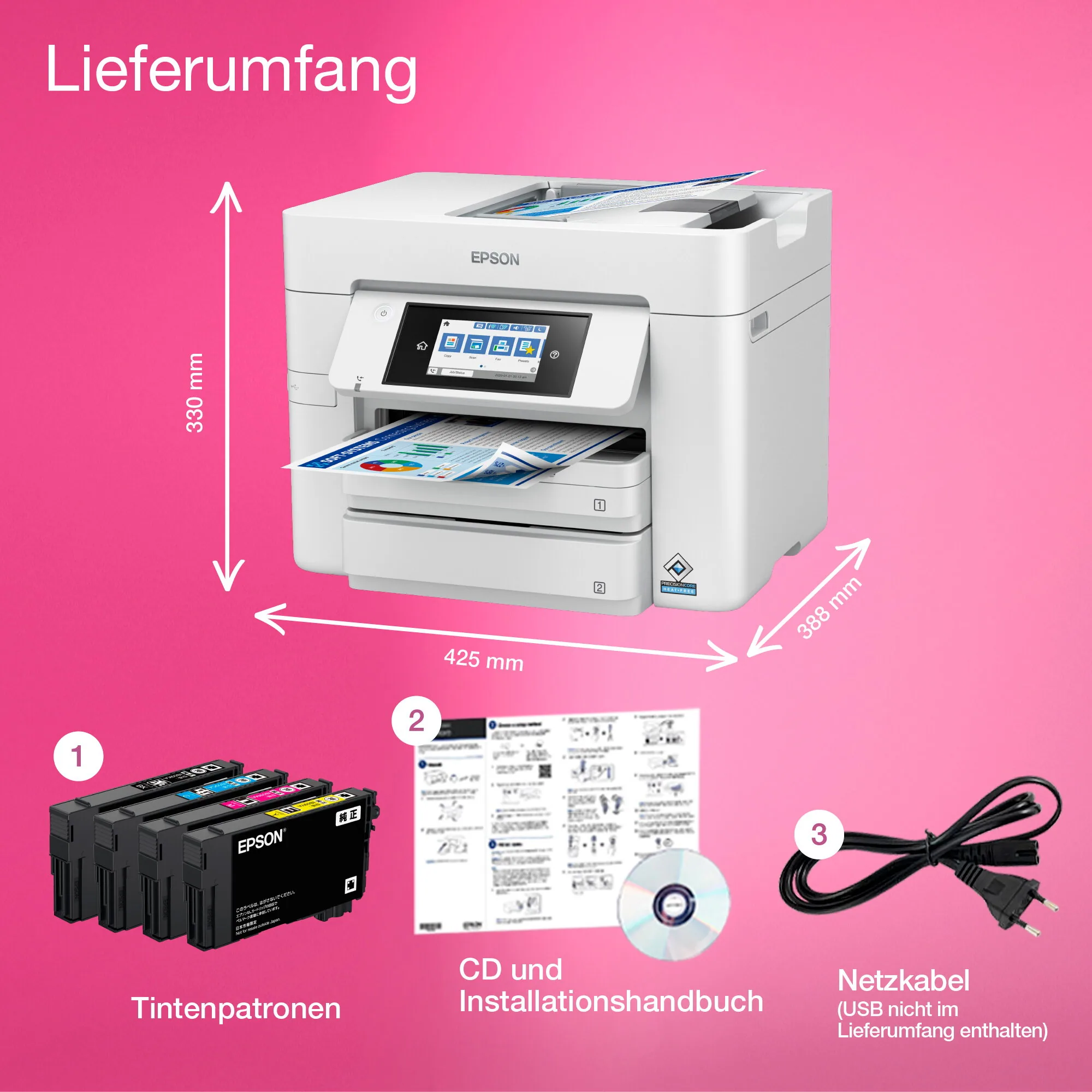 Epson WorkForce Pro WF-C4810DTWF Printer – Bild 6