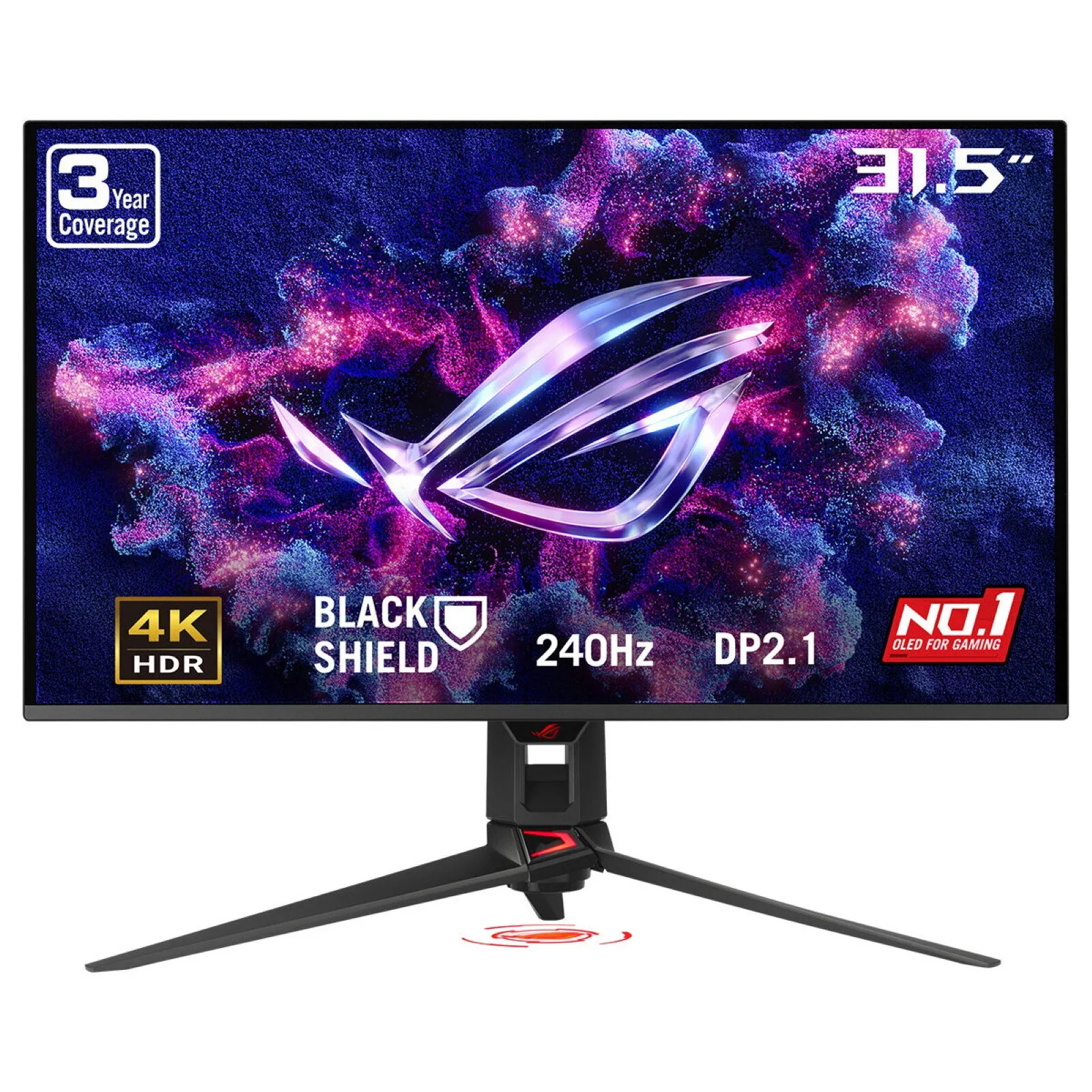 ASUS ROG Swift OLED PG32UCDM3 Computerbildschirm 80 cm (31.5") 3840 x 2160 Pixel 4K Ultra HD QD-OLED Schwarz – Bild 1