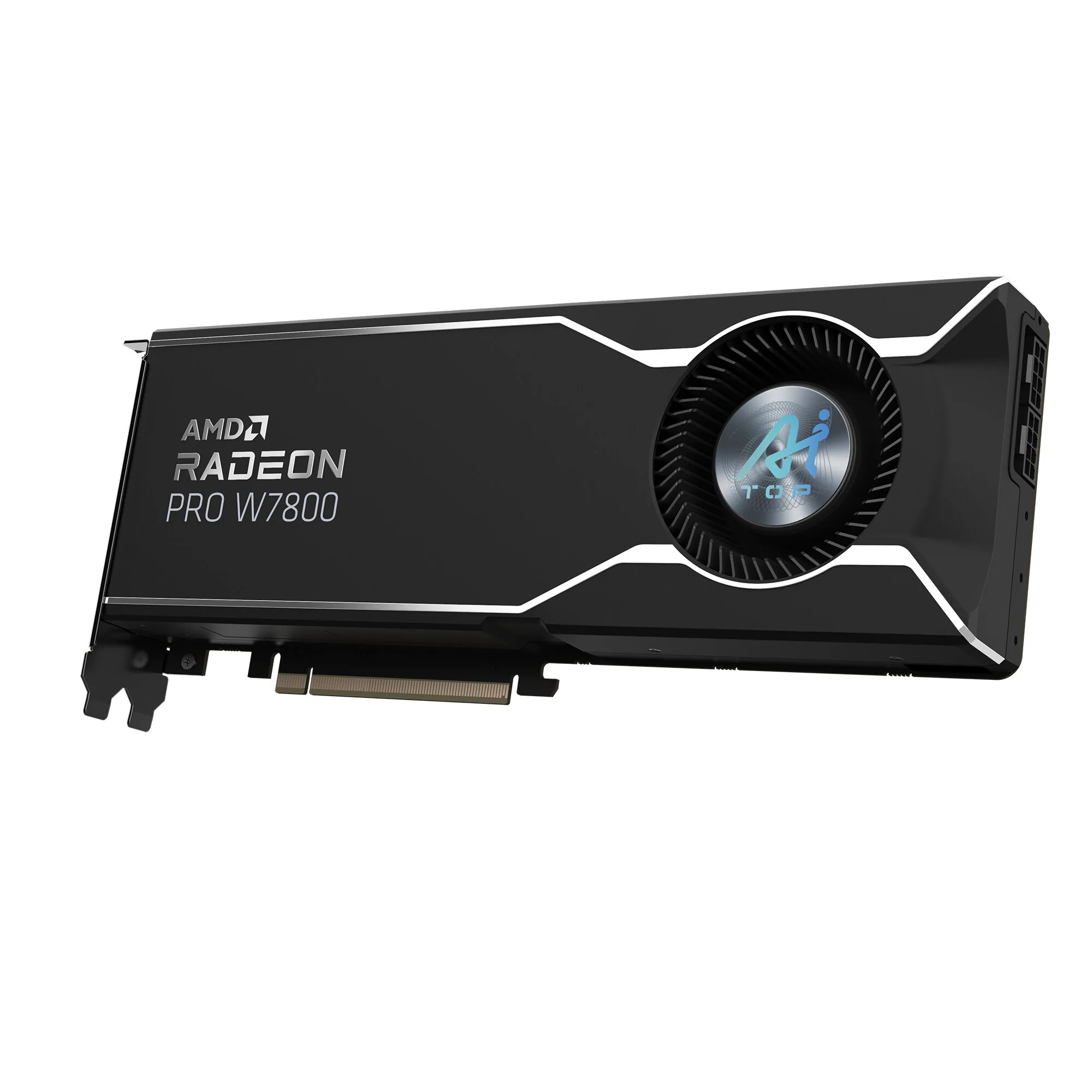 GIGABYTE Radeon PRO W7800 AI TOP 32G Grafikkarte - 32GB GDDR6, 256bit, PCI-E 4.0, 3 x DisplayPort 2.1, W7800 AI TOP 32G – Bild 4