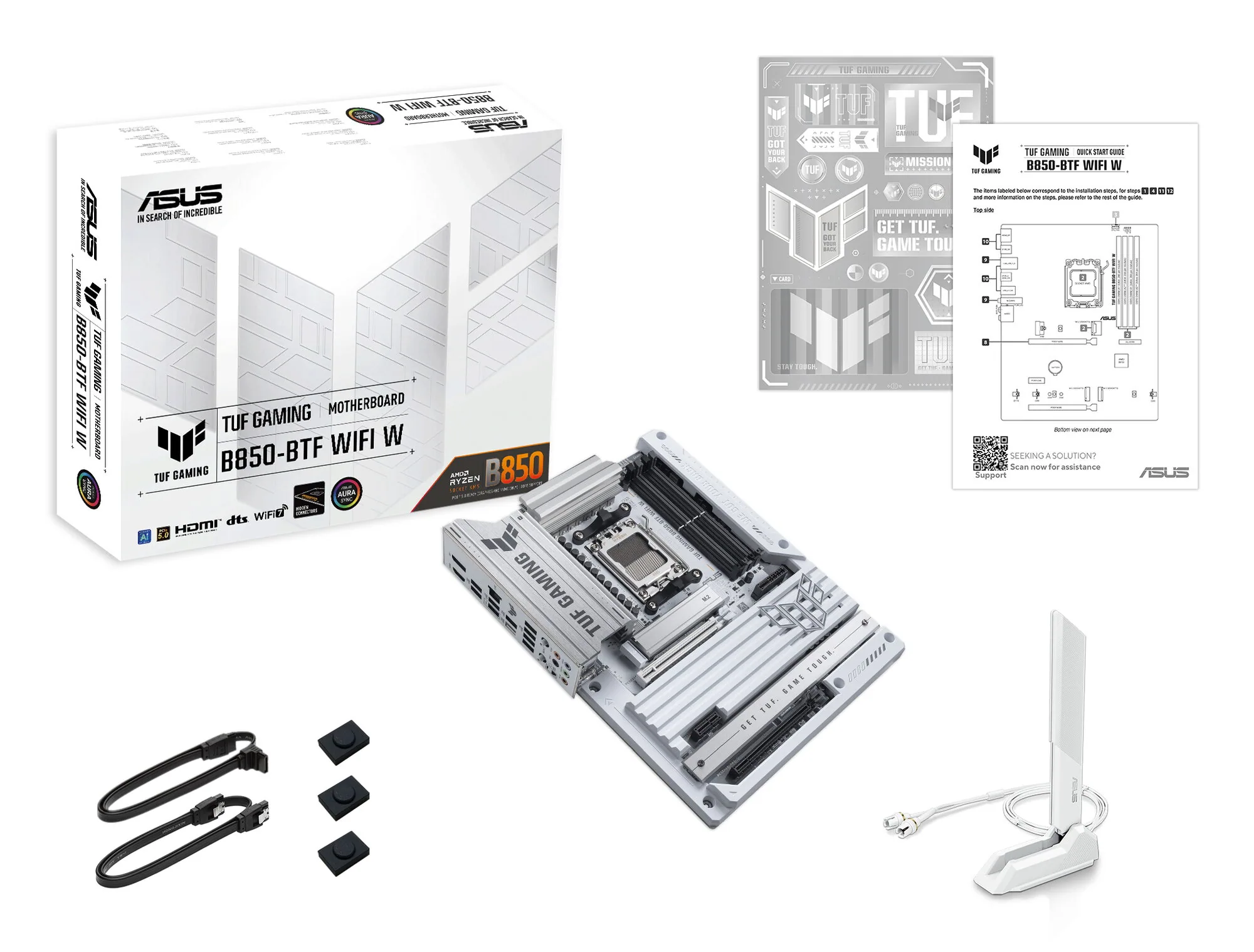 ASUS TUF GAMING B850-BTF WIFI W AMD B850 Sockel AM5 ATX – Bild 5