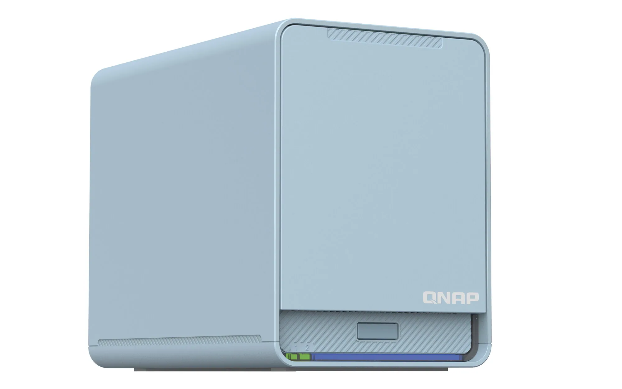 QNAP QMiroPlus-201W NAS Desktop Intel® Celeron® J4125 4 GB DDR4 0 TB QNAP Turbo System Blau – Bild 5