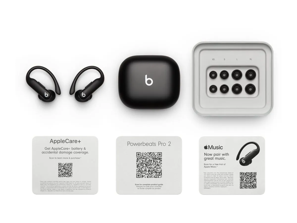 Apple Powerbeats Pro 2 (Diamantschwarz)