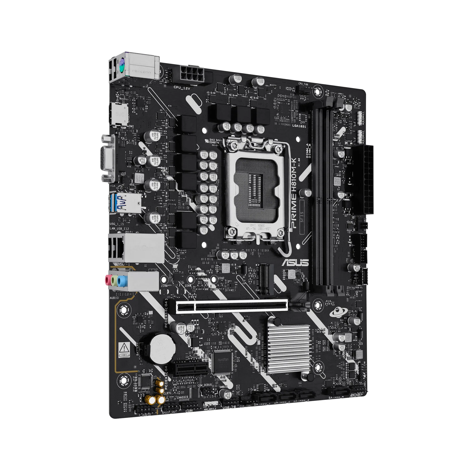 ASUS PRIME H810M-K Intel H810 LGA 1851 (Socket V1) micro ATX – Bild 2