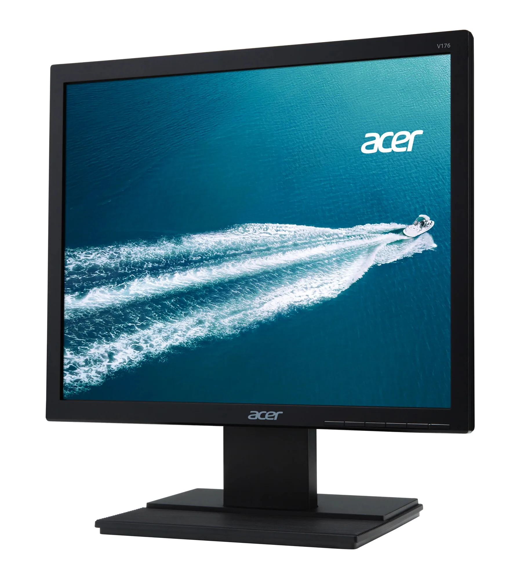 Acer V6 V176L Computerbildschirm 43,2 cm (17") 1280 x 1024 Pixel SXGA LCD Schwarz – Bild 2