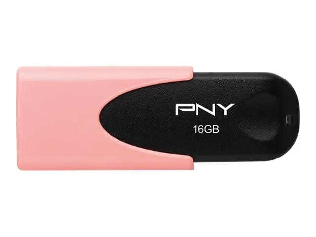 USB-Stick  16GB PNY Attaché 4 USB 2.0 pink/black