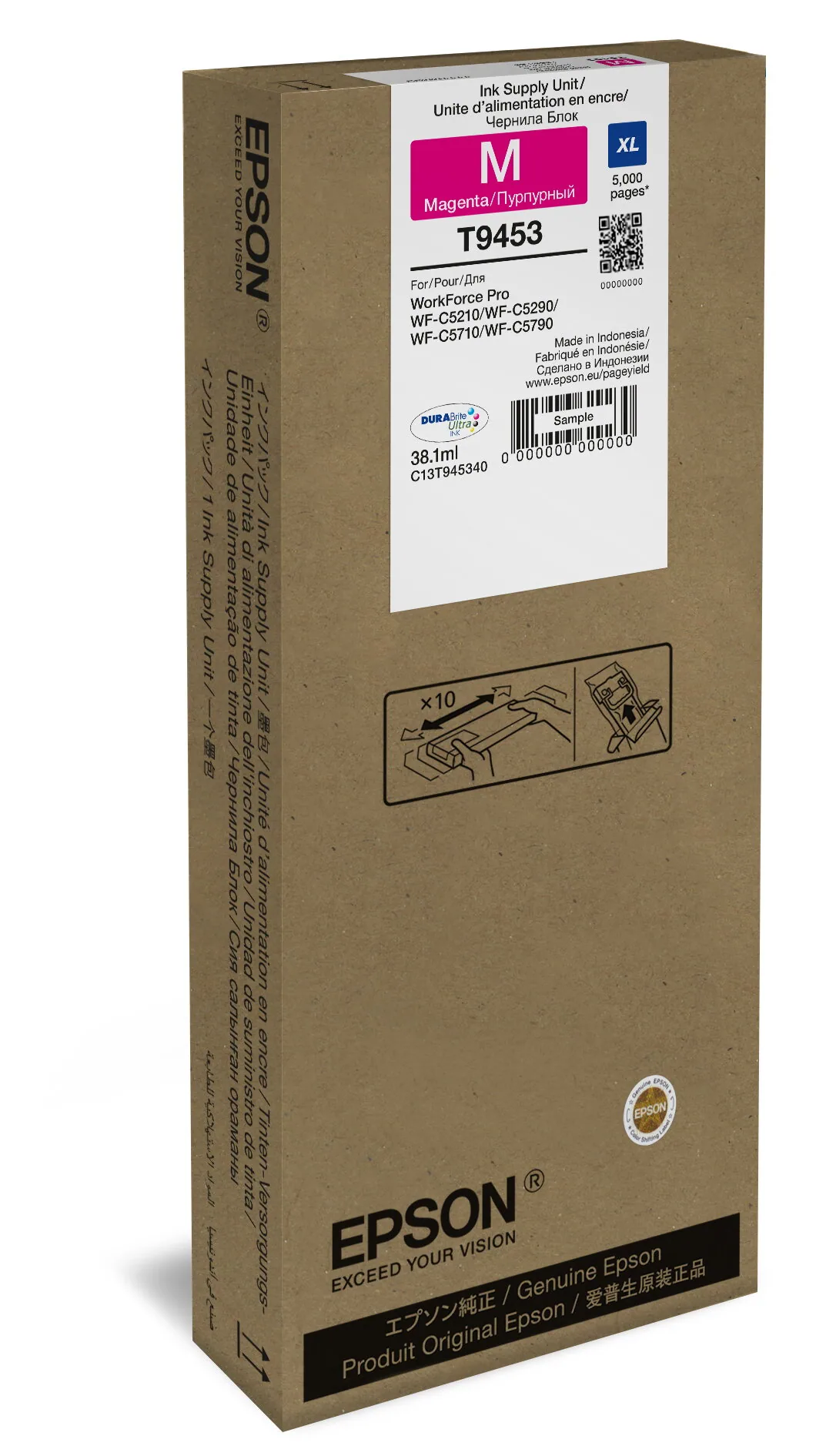 Epson WF-C5xxx Series Ink Cartridge XL Magenta – Bild 1