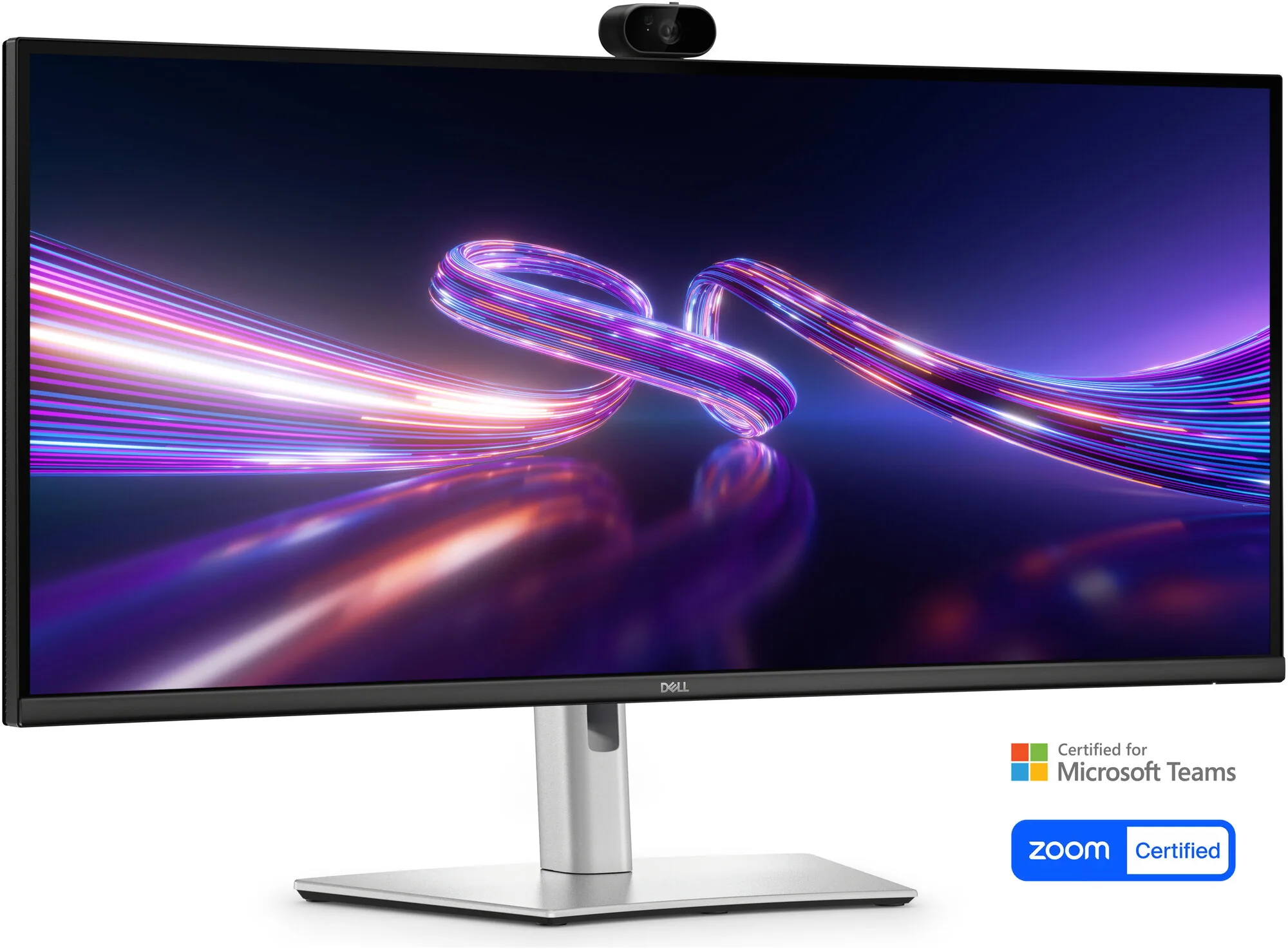 DELL Pro P P3426WEV Computerbildschirm 86,6 cm (34.1") 3440 x 1440 Pixel Wide Quad HD LCD Schwarz, Silber – Bild 2