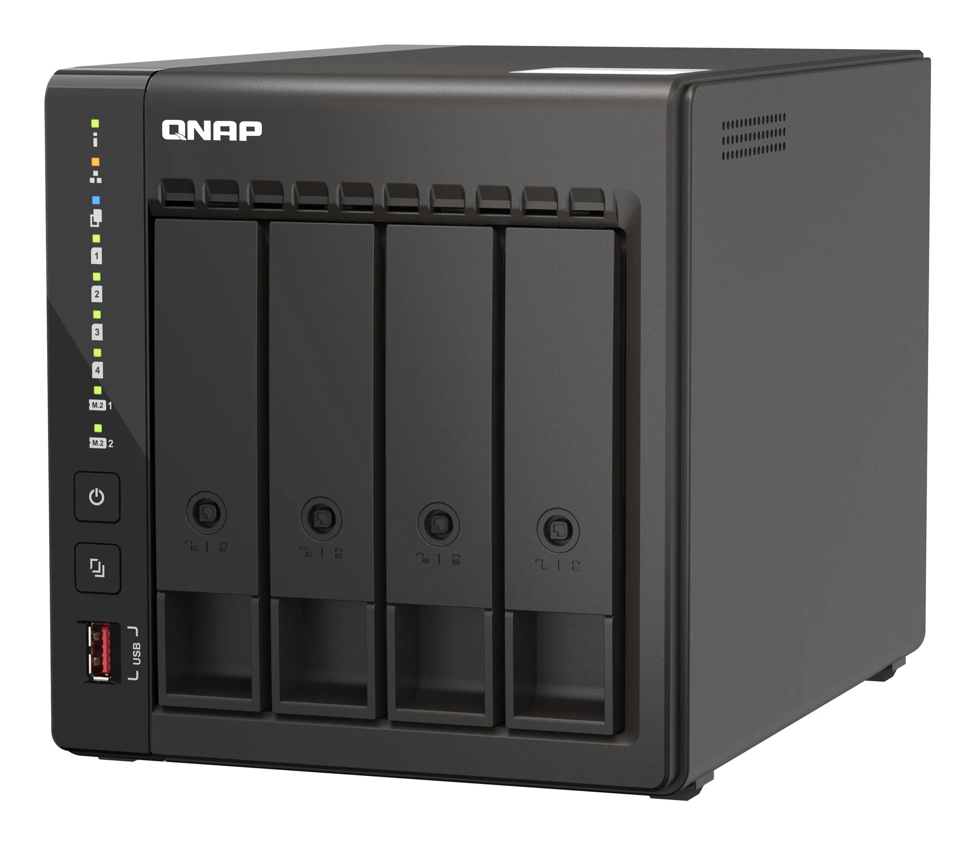 QNAP TS-453E NAS Tower Intel® Celeron® J6412 8 GB 0 TB QNAP QTS Schwarz – Bild 6