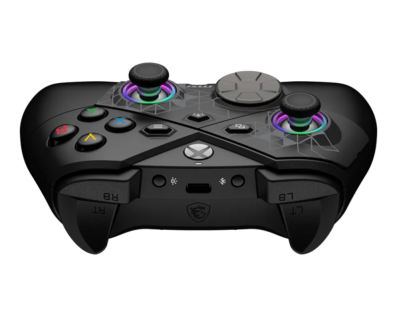 MSI FORCE PRO W CONTROLLER Schwarz USB 2.0 Gamepad Analog / Digital Android, PC, Xbox One S, Xbox One X, Xbox Series S, Xbox Series X – Bild 2