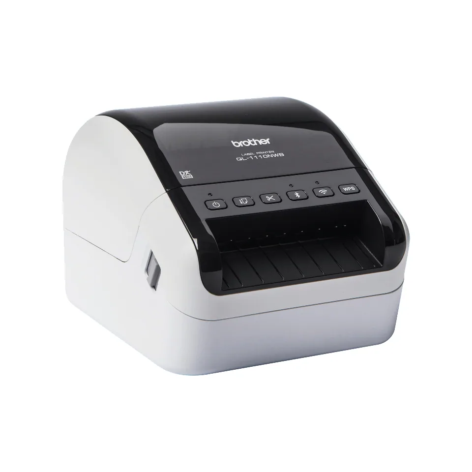 Brother QL-1110NWB Etikettendrucker Thermodirekt 300 x 300 DPI 110 mm/sek Verkabelt & Kabellos Ethernet/LAN DK WLAN Bluetooth – Bild 2