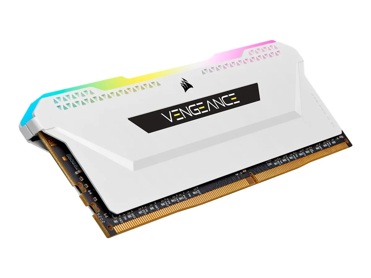 Corsair Vengeance RGB DDR4-3200 CL16 32 GB Kit (4x 8 GB) (CMH32GX4M4E3200C16W)
