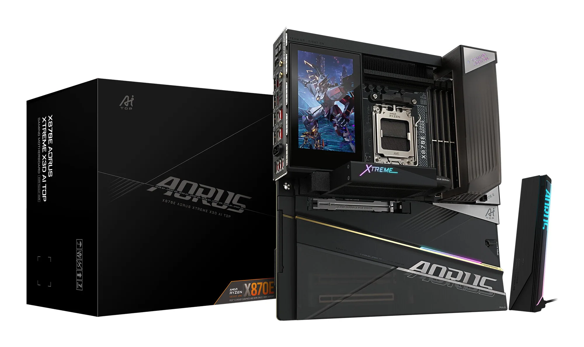 GIGABYTE X870E AORUS XTREME X3D AI TOP Mainboard – Bild 1