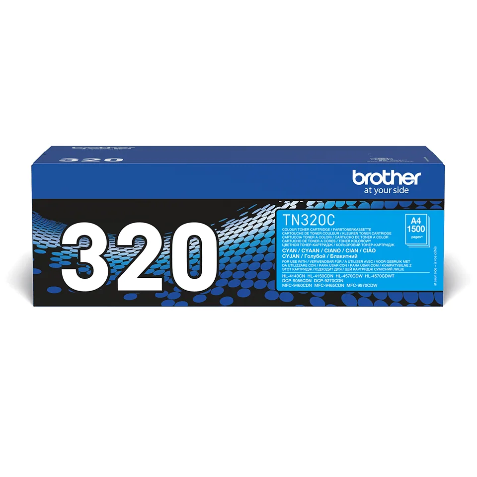 Brother TN-320C Tonerkartusche 1 Stück(e) Original Cyan – Bild 1