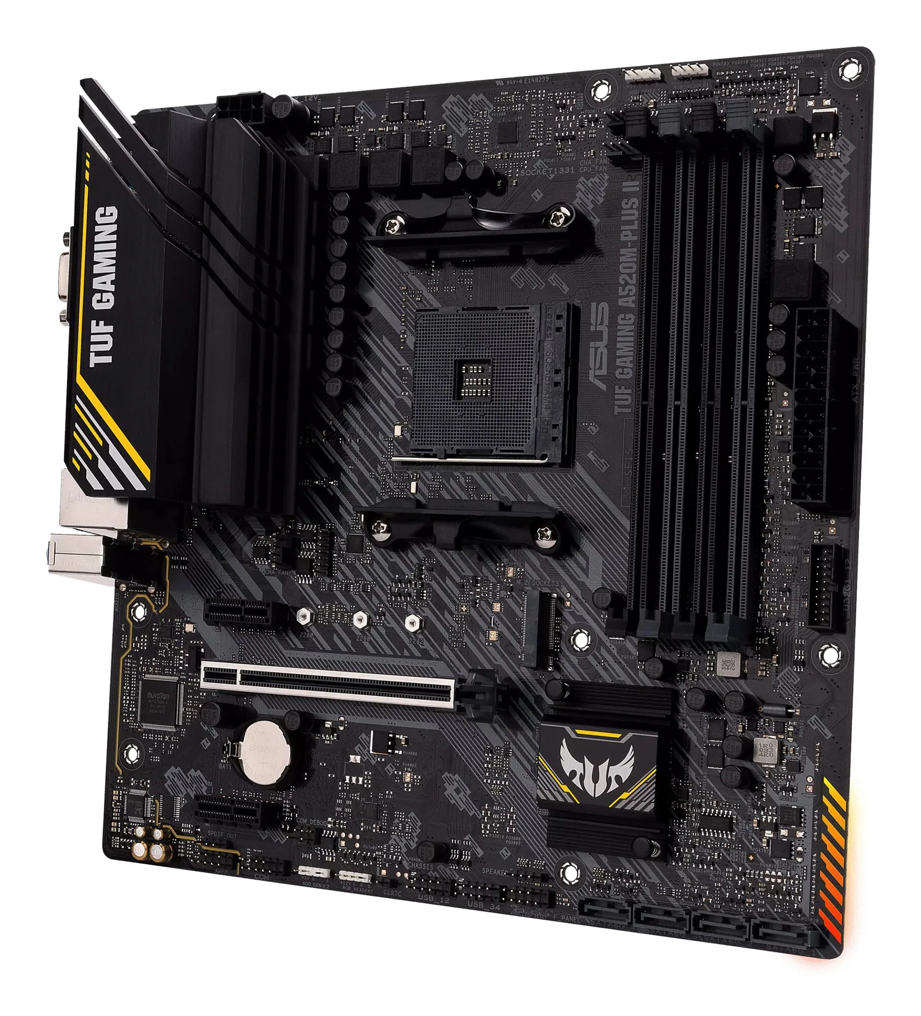ASUS TUF GAMING A520M-PLUS II AMD A520 Sockel AM4 micro ATX – Bild 4