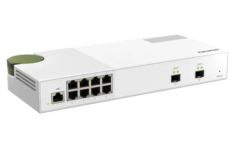 QNAP QSW-M2108-2S Netzwerk-Switch Managed L2 2.5G Ethernet (100/1000/2500) Grau – Bild 5