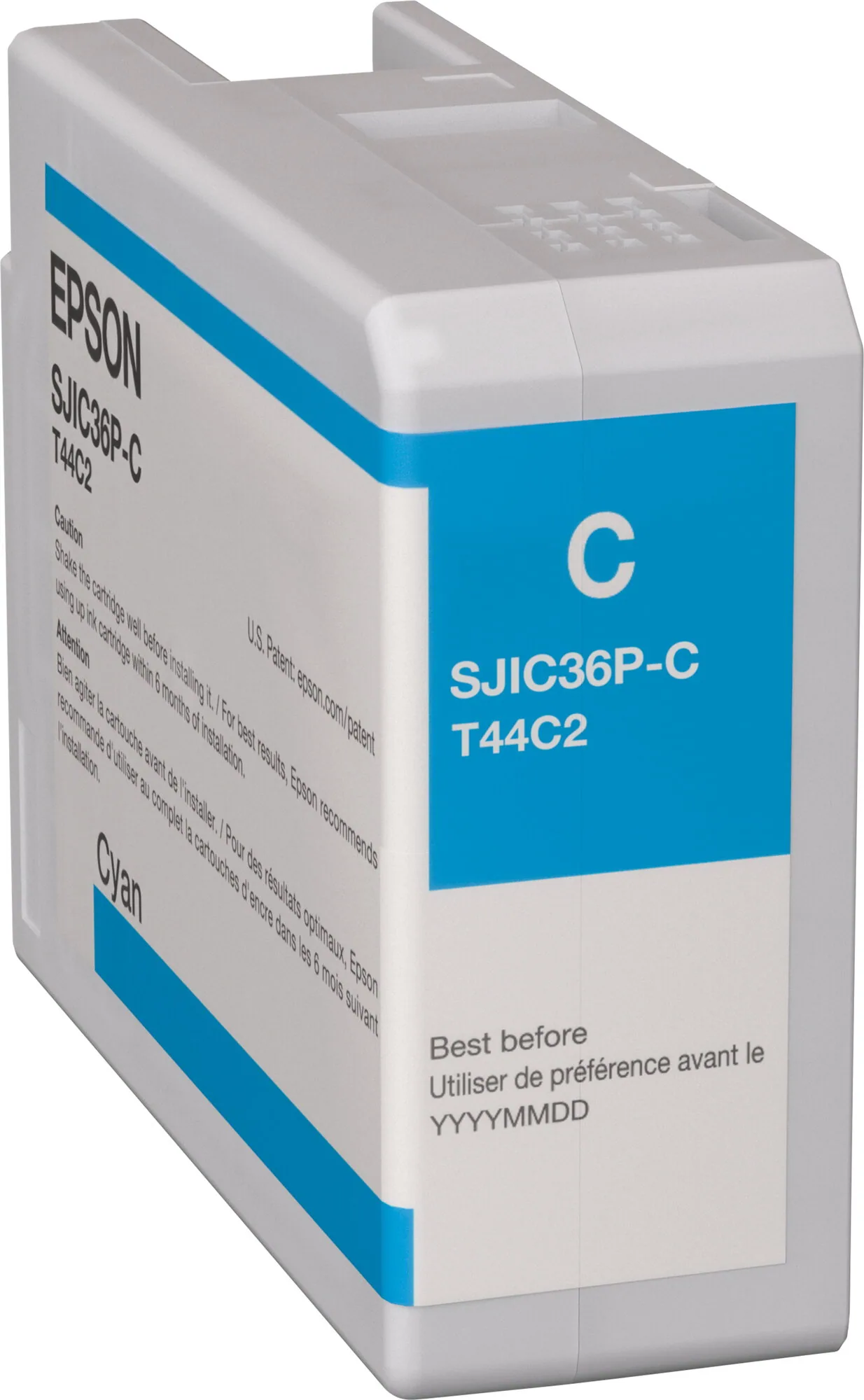 Epson SJIC36P(C) Druckerpatrone 1 Stück(e) Cyan – Bild 1