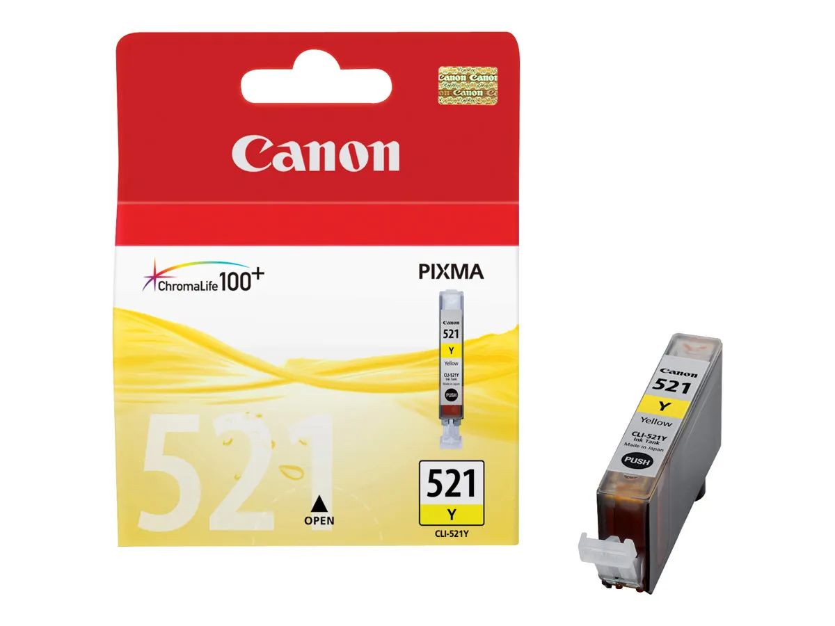 Patrone Canon CLI-521Y         yellow