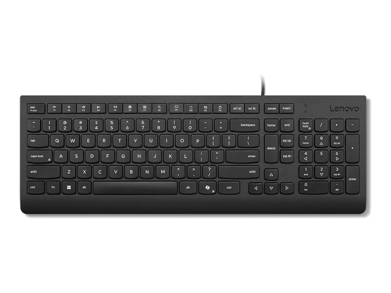 Lenovo 4Y41R64642 Tastatur Heimbüro USB Dänisch Schwarz