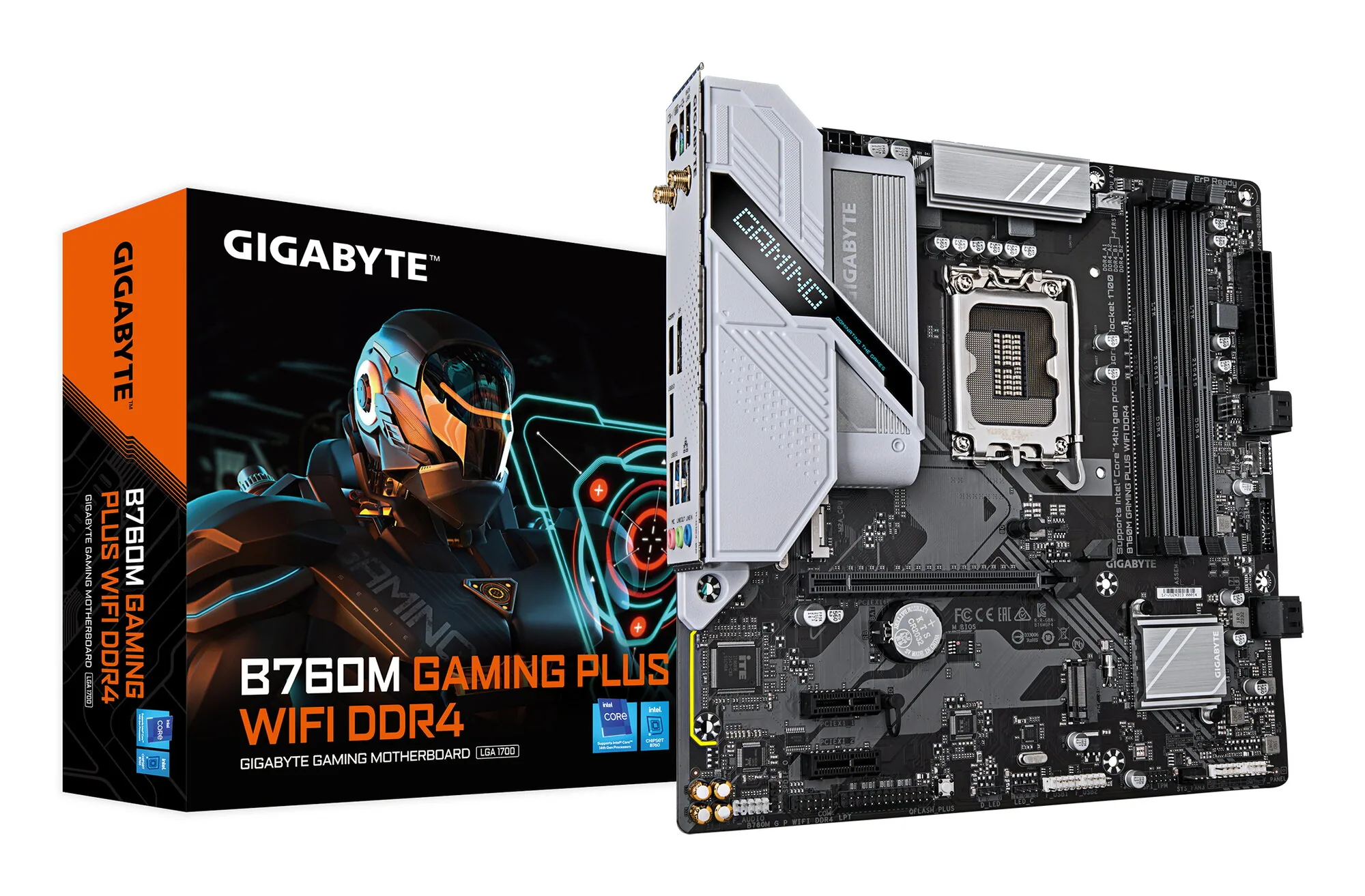 GIGABYTE B760M GAMING PLUS WIFI DDR4-Mainboard – Bild 1