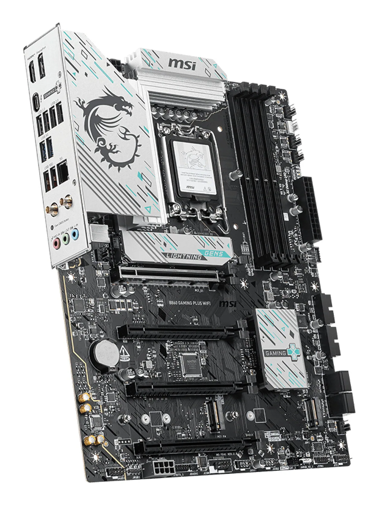 MSI B860 GAMING PLUS WIFI Motherboard Intel B860 LGA 1851 (Socket V1) ATX – Bild 4