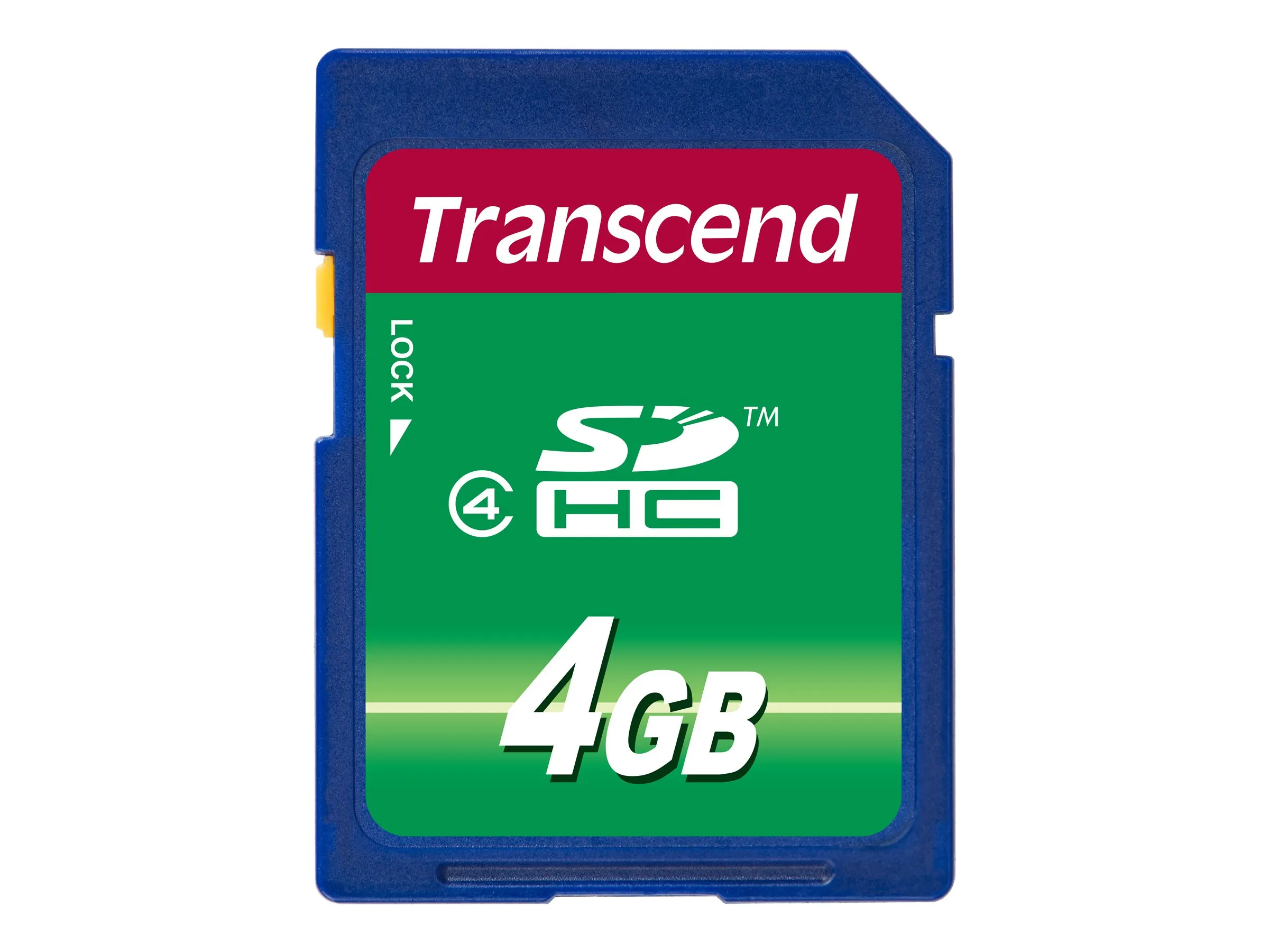 SD Card   4GB Transcend SDHC Class4