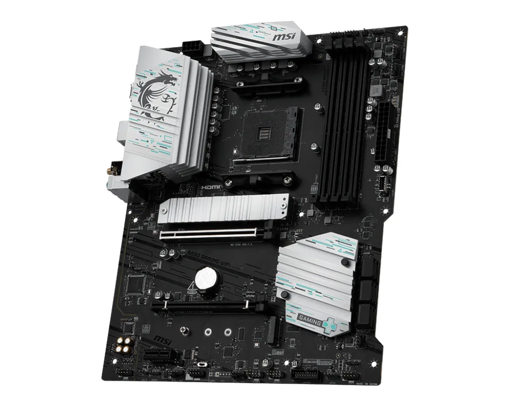 MSI B550 GAMING WIFI Motherboard AMD B550 Sockel AM4 ATX – Bild 3