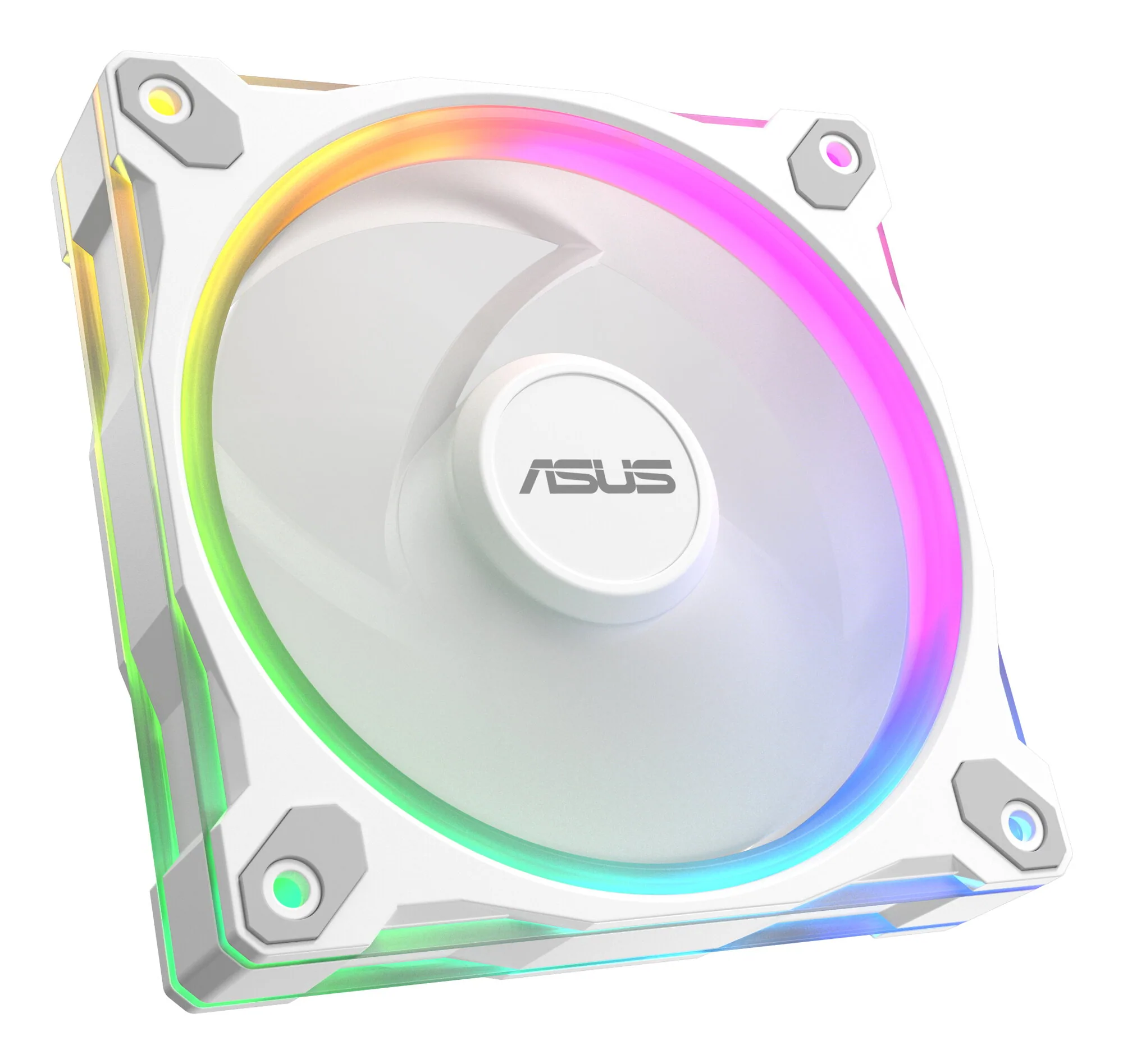 ASUS Prime MR120 Fan ARGB White Computergehäuse Ventilator 12 cm Weiß – Bild 1