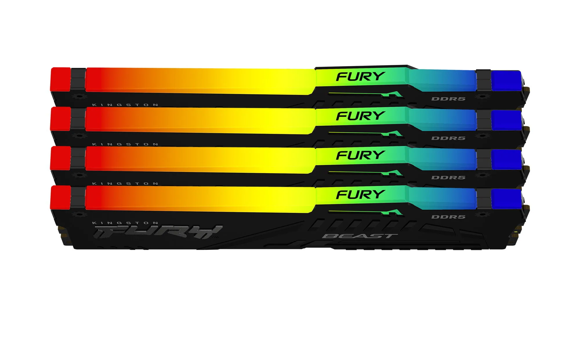Kingston Technology FURY Beast 64GB 5200 MT/s DDR5 CL40 DIMM (4er-Kit) RGB XMP – Bild 2