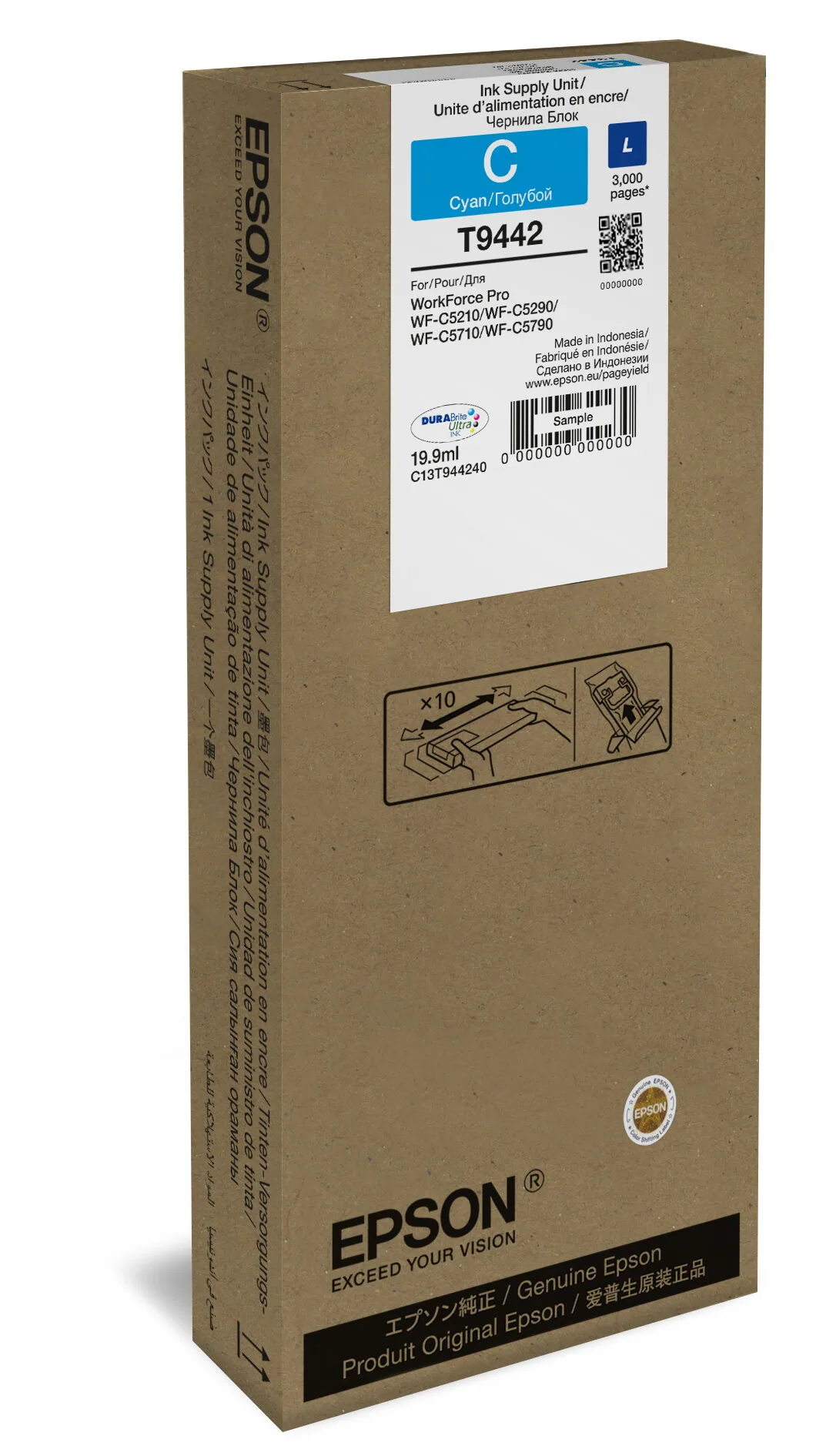 Epson WF-C5xxx Series Ink Cartridge L Cyan – Bild 1