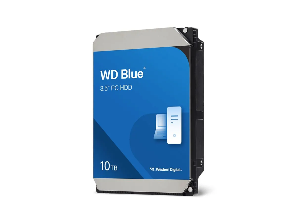 WD Blue 8.9 cm (3.5") 10 TB SATA3 5400 64 MB WD100EAGZ