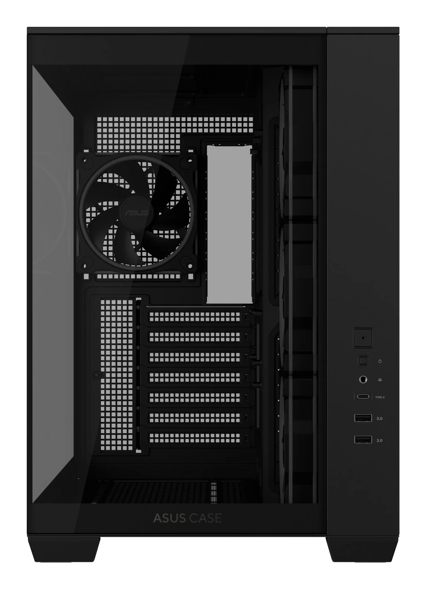ASUS A32 Plus Midi Tower Schwarz – Bild 4